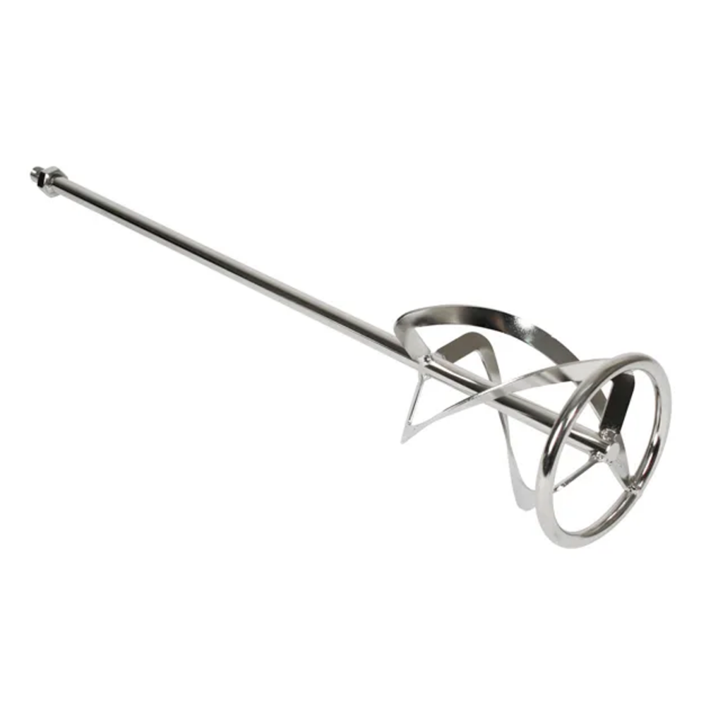 Mixing Paddle M14 Thread 600Mm X 120Mm Downward Online Tilers Store