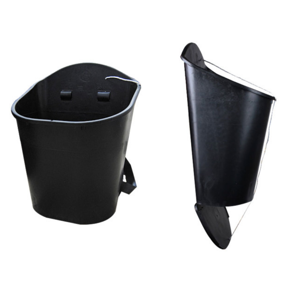 Kc - Plastic Sand Carrier Black Back Pack | Online Tilers Store