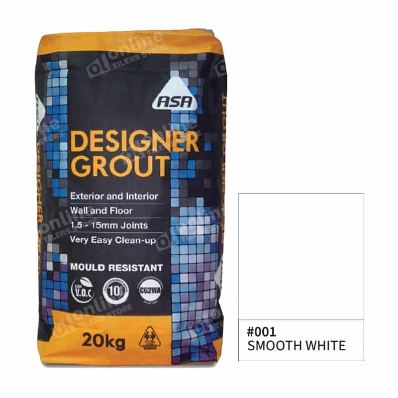BOSTIK Tile Grout Smooth 001 White 20Kg Online Tilers Store
